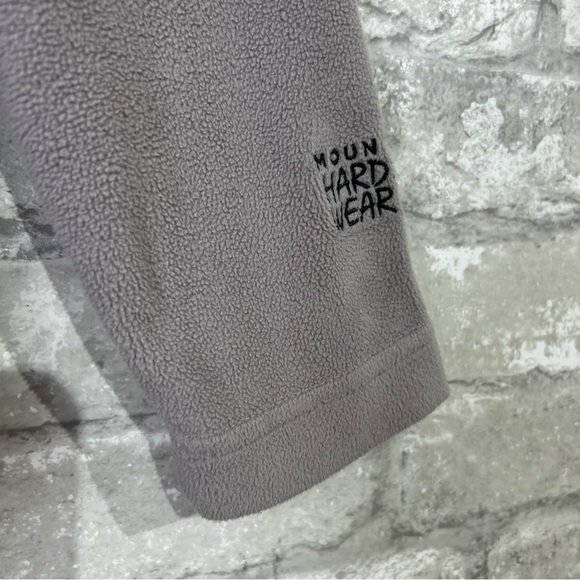 Mountain Hardwear  Women's Small Lightweight Fleece 1/4 Pullover jacket Gray - Picture 4 of 9